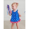 RuffleButts Baby/Toddler Knit Swing Top and Bloomer Set - 3 of 4