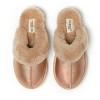 Fireside by Dearfoams Women's Melton Genuine Shearling Platform Scuff Slipper - 4 of 4