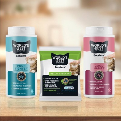 World's Best Good Habits Boosters Cat Litter Additives - 18oz