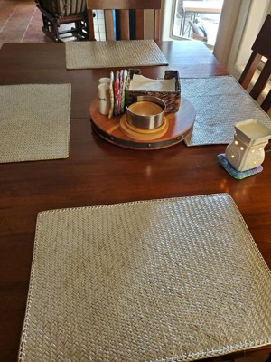 Gold Solid Placemat - Saro Lifestyle : Target