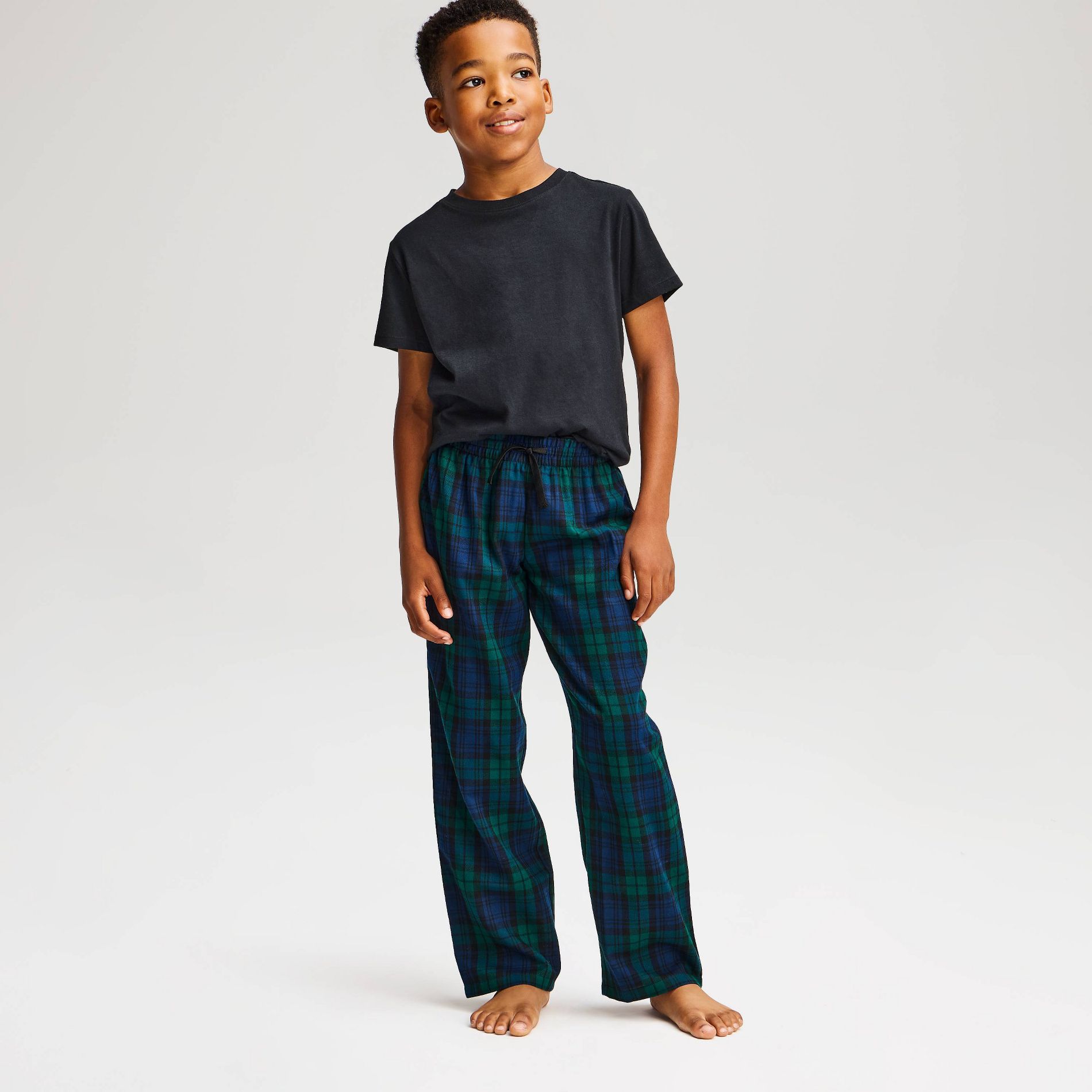 Boys' Drawstring Flannel Pajama Pants - Cat & Jack™