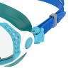 Speedo Junior Windward Swim Mask - White/Clear/Teal - 3 of 4