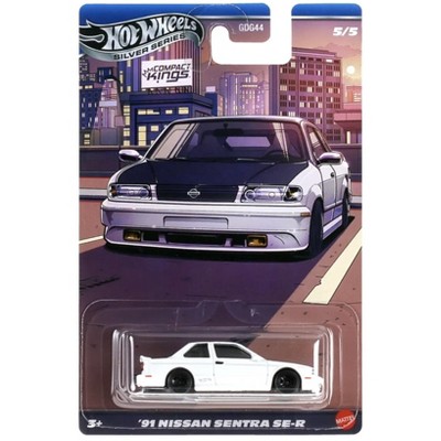 Hot Wheels 1991 Nissan Sentra SE-R Compact Kings Silver Series 2025