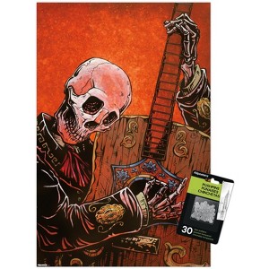 Trends International David Lozeau - El Guitarrista Unframed Wall Poster Prints - 1 of 4