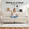 Dyonery 88" Loveseat Sofa, Comfy Couches for Living Room, Modern Oversized Love Seat Sofa, Tool-Free Setup Large Couches for Bedroom Office - 4 of 4