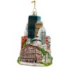 Kurt Adler Glass Ornament for Christmas Tree, Boston Cityscape - 2 of 3