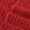 BAGOKIE 100% Turkish Cotton Corduroy Ribbed Bath Towels 6-Piece Set - 2 of 4