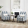 Arceso 25.6-in W Modern Herrinbone Linen Accent Armchair - 2 of 4