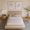 Nexera Queen Napa Platform Bed with Headboard Natural Blonde Oak - 3 of 4