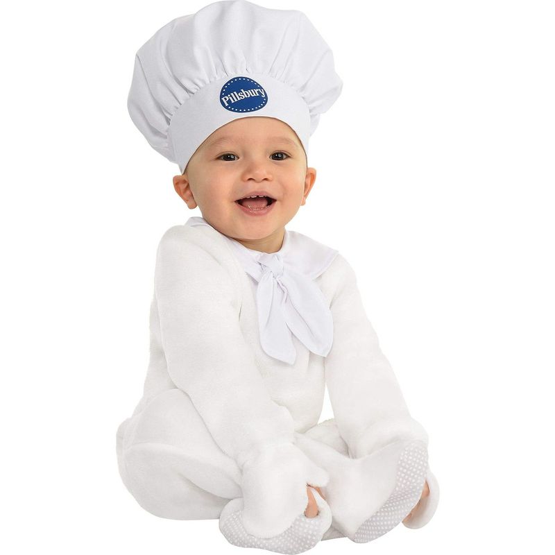 Pillsbury Doughboy Infant Costume, 1 of 2