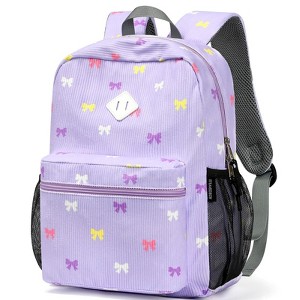 Narwey Corduroy Kids Backpack for Girls 3-8, Girls Backpack for
