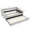 Lycvki Upholstered Sofa with Trundle Twin Size Bed Mattress not included - 4 of 4