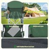 Portable Outdoor Camping Chair with Armrests, Built-in Cooler Bag, Cup Holder & Storage Pocket for Travel & Picnics - 4 of 4