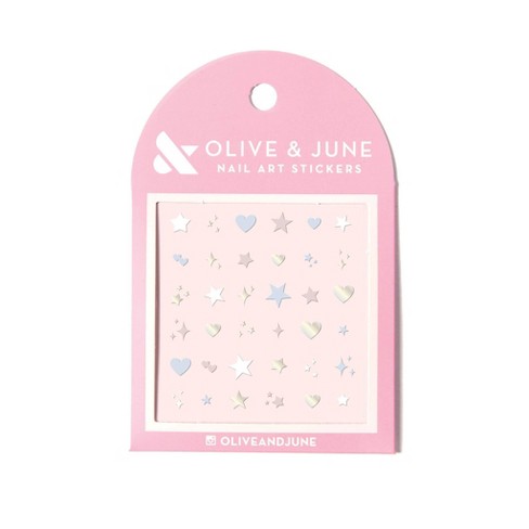 ATL- Louis Vuitton (White) Nail Art Stickers