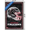 Trends International NFL Atlanta Falcons - Neon Helmet 23 Framed Wall Poster Prints - 3 of 4