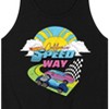 Men's - Hot Wheels - California Speedway 70S Graphic Tank Top - 2 of 3