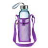 Unique Bargains Mesh Portable Adjustable Strap Water Bottle Bag for Sports 2 Pcs - 4 of 4