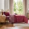 Nestl Bed in a Bag, 7pc Comforter Set Botanical Design, Modern Comforter Sets with Sheets, Bed in a Bag Bed Set - 2 of 4