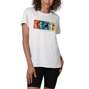 Harry Potter Hogwarts Mascots Women's Loose T-Shirt - 1 of 4