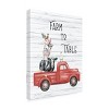 Canvas Wall Art - Jean Plout 'Farm Animal Family B' Wall Art for Living Room, Bedroom, or Office Décor by Trademark Fine Art - 14 x 19 Inches - 2 of 4