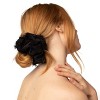 Kitsch Brunch Scrunchie - Frayed Black - 2 of 4