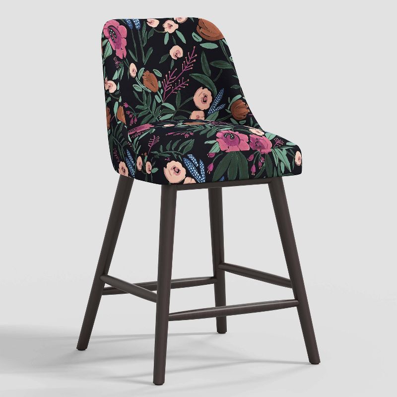 Geller Counter Height Barstool in Floral - Threshold™, 1 of 9