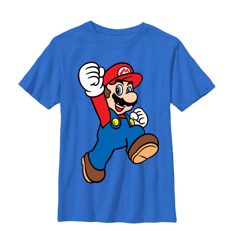 Boy's Nintendo Mario Jumpman T-Shirt, 1 of 5