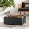 LOVMOR 29" Square Wood-Burning Fire Pit - 2 of 4