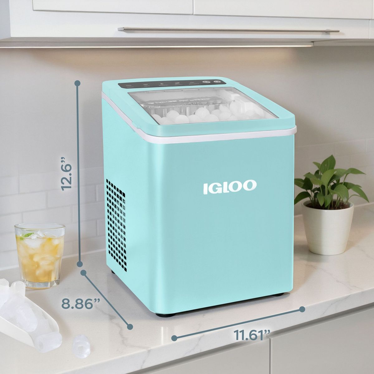 Igloo 26-Pound Automatic Portable Countertop Ice Maker Machine - thumbnail 8