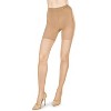 Memoi Women's Thins Ultra Transparent Everyday Mid Toner Control Top LUXE Pantyhose - 2 of 4