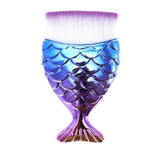 Unique Bargains Mermaids Shape Foundation Brush 1 Pc - 1 of 4