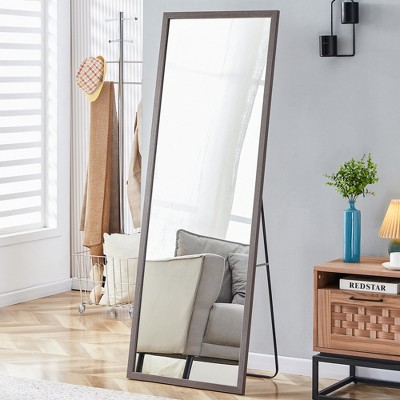 Neutypechic Wood Frame Full Length Mirror, Dressing Mirror, Decorative ...