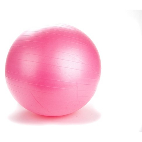 Mind Reader Anti-burst Heavy Duty Yoga Ball With Quick Pump, 65 Cm : Target