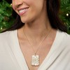 Ross-Simons Carved Mother-Of-Pearl Floral Pendant With 2-7mm Cultured Pearls in 14kt Yellow Gold Size 2.00 - 2 of 3