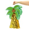 Sparkle and Bash Small Tropical Palm Tree Pinata, Hawaiian Luau Pinata for Summer Birthday Party Decorations (12.6 x 3.0 x 16.9 in) - 3 of 4