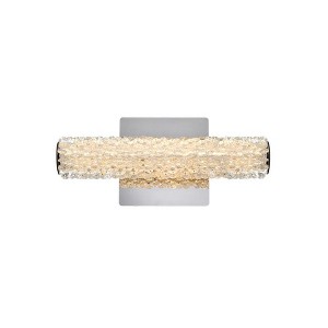 Elegant Lighting Bowen 1 - Light Sconce in  Chrome - 1 of 4