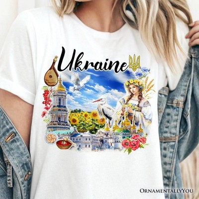 Artistic Ukraine Vintage T-Shirt, Traditional Tee and Souvenir | OrnamentallyYou