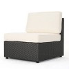 Christopher Knight Home Felicity Outdoor Wicker Loveseat with Cushions - 4 of 4