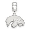 Black Bow Jewelry Sterling Silver Iowa Hawkeyes NCAA Bead Charm - 2 of 4