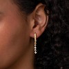 Dangle Earrings for Women 14K Gold Plated Dangly Dangling Earrings Dainty Trendy Drop Hypoallergenic Square - 3 of 4