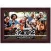 PosterPalooza | Linear Brown Picture Frame - UV Acrylic, Backing Board, Hanging Hardware Included - 2 of 4