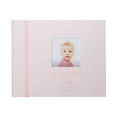 Pearhead Baby Memory Book - Pink Bunny
