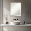 Mila Beveled Wood Framed Bathroom Vanity Wall Mirror - 4 of 4