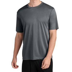 Mafoose Men's Active T Shirts Crew Neck High Visible Sun Protection Cool Dry Fit Athletic Workout Running T-Shirts for Men - 1 of 4