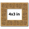 PosterPalooza | Photo Size Sculpted Black Picture Frame - UV Acrylic, Foam Board Backing, Hanging Hardware - 2 of 4