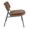 LeisureMod Marilane Velvet Accent Chair with Cushioned Upholstery for Living Rooms, Offices, and Lounges - 4 of 4