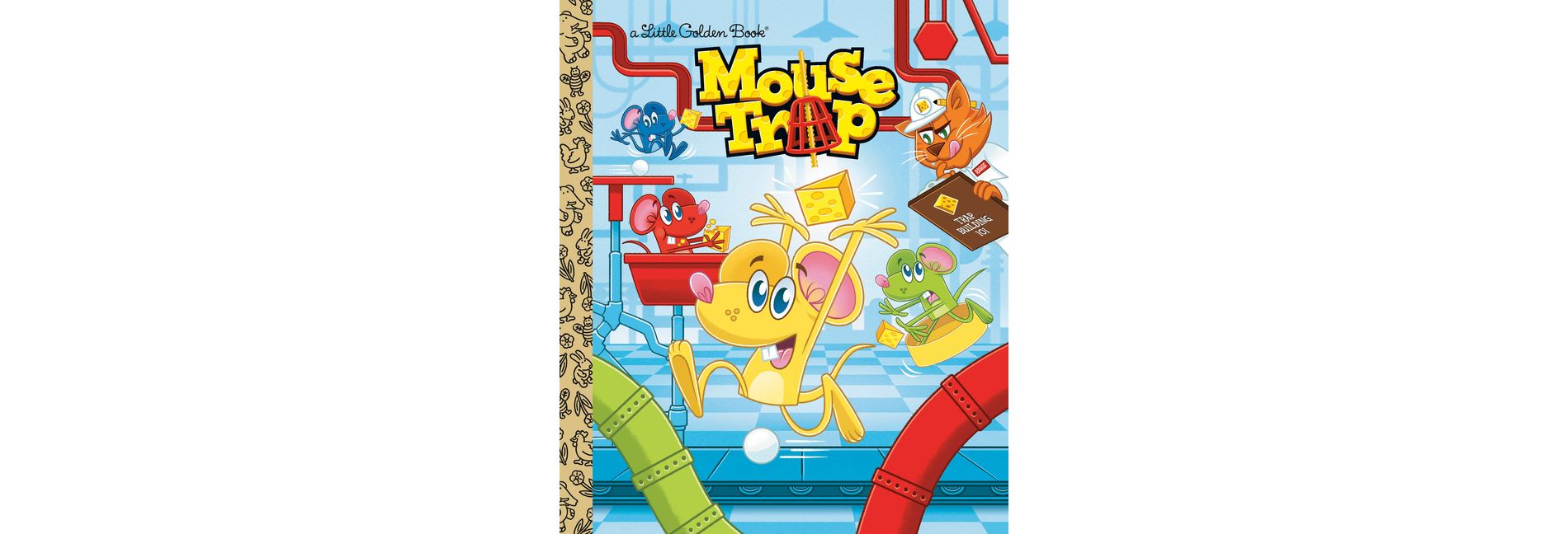 Mouse Trap (Hasbro) - (Little Golden Book) by  Megan Roth (Hardcover)