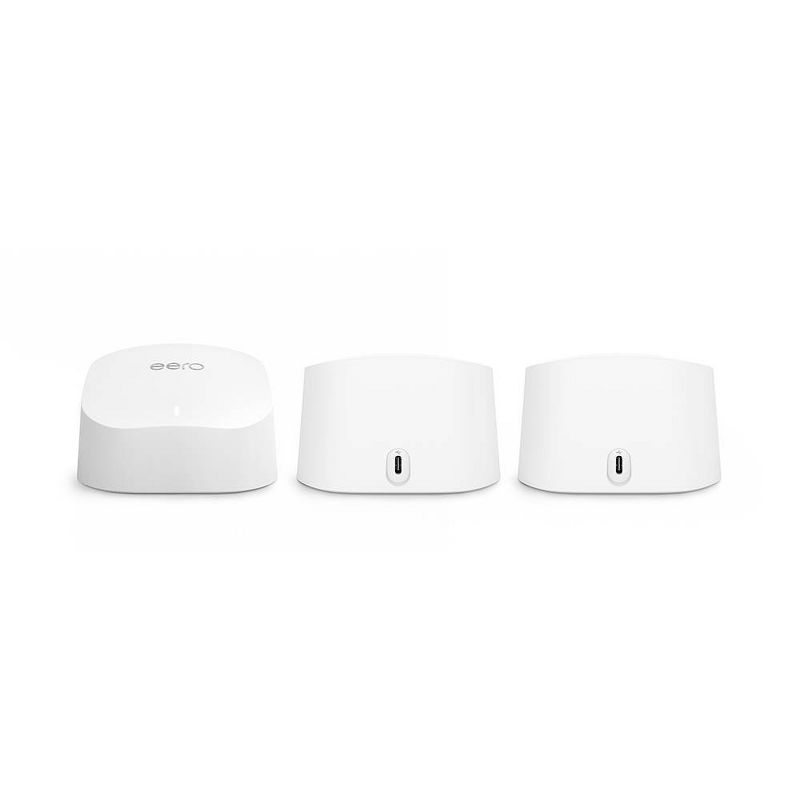 Amazon eero 6 Mesh Wi-Fi 6 System (3-pack), 2 of 7