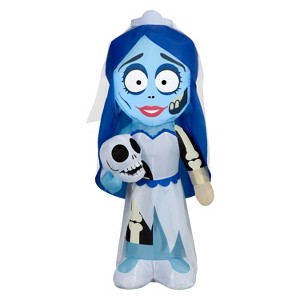 Gemmy Airblown Inflatable Corpse Bride Emily WB, 3.5 ft Tall, Multicolored - 1 of 4