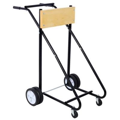 Outboard Boat Motor Stand, Engine Carrier Cart Dolly for Storage, 315lbs Weight Capacity, w/Wheels